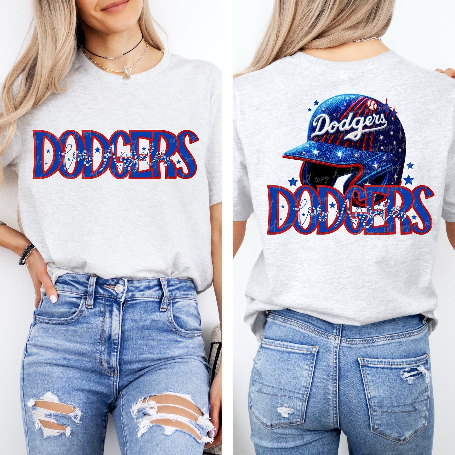 Faux Embroidery Sequins Baseball Bundle