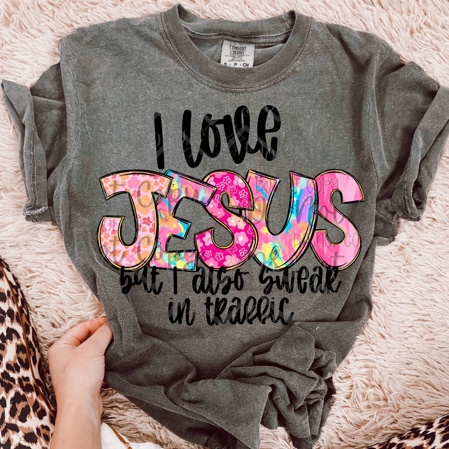 I love Jesus but I also swear in traffic
