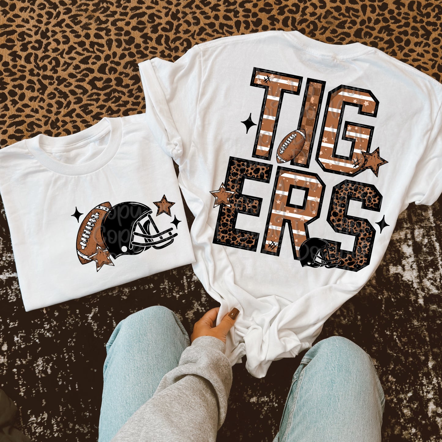 Tigers Football W/ Pocket