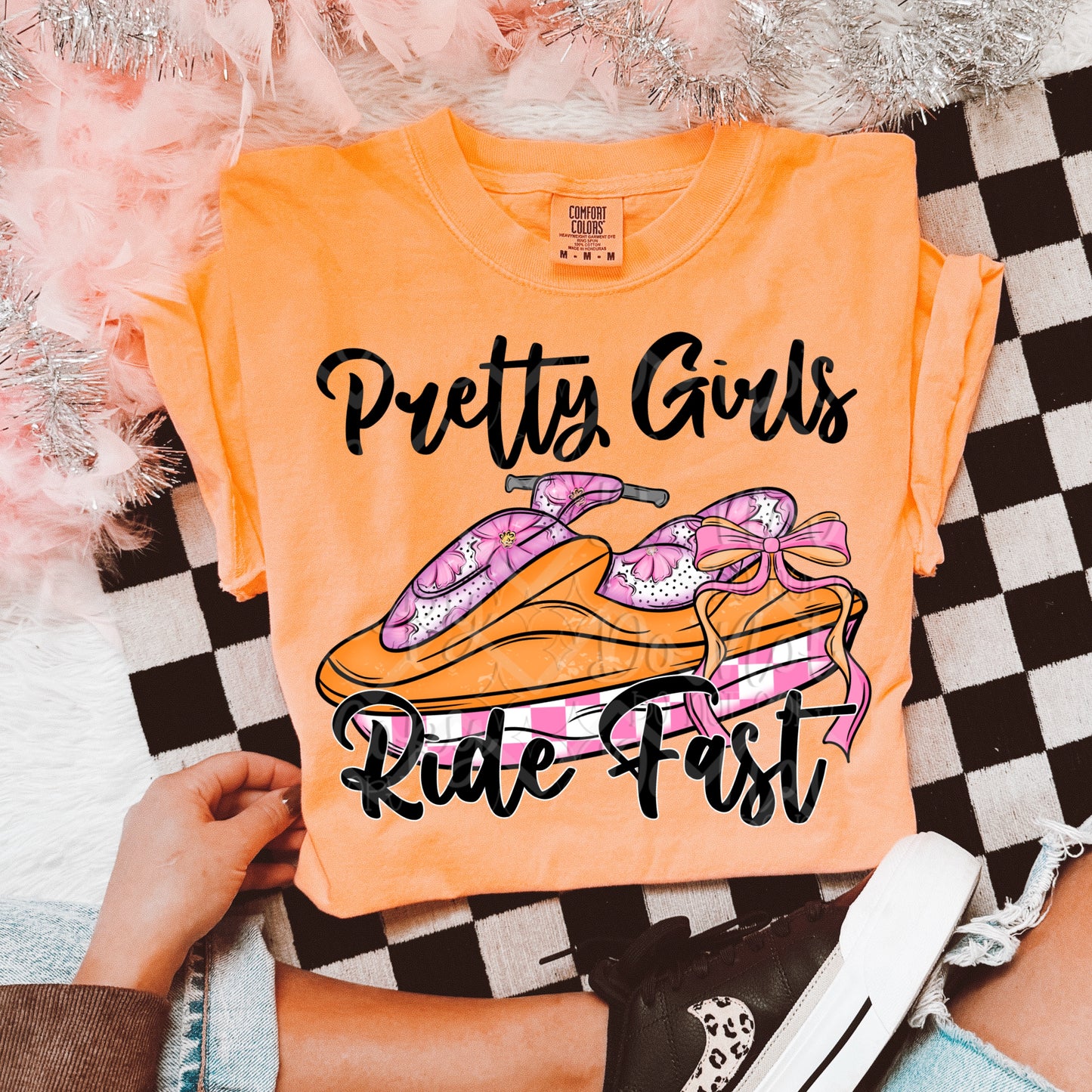 Pretty girls ride fast