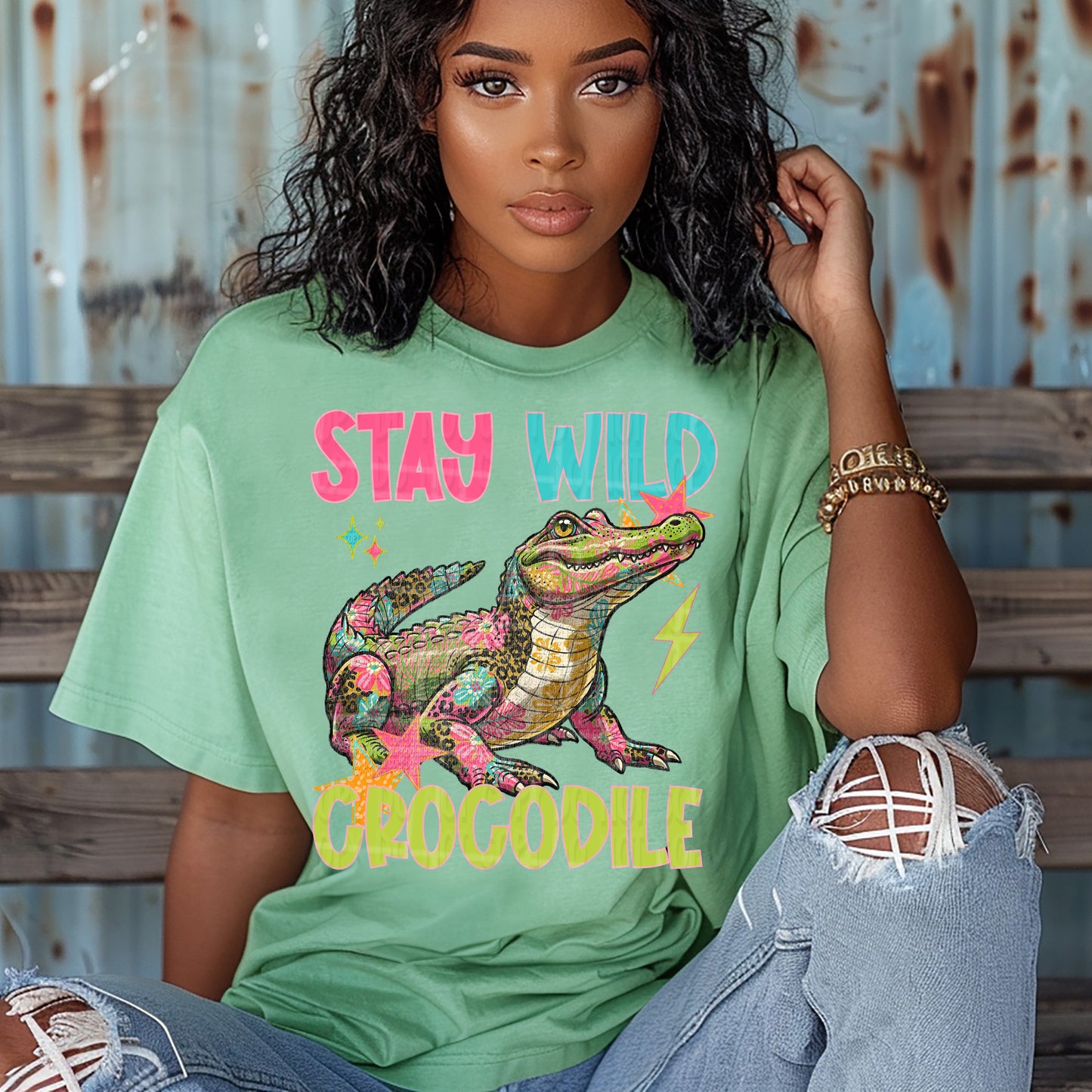 Stay Wild Crocodile