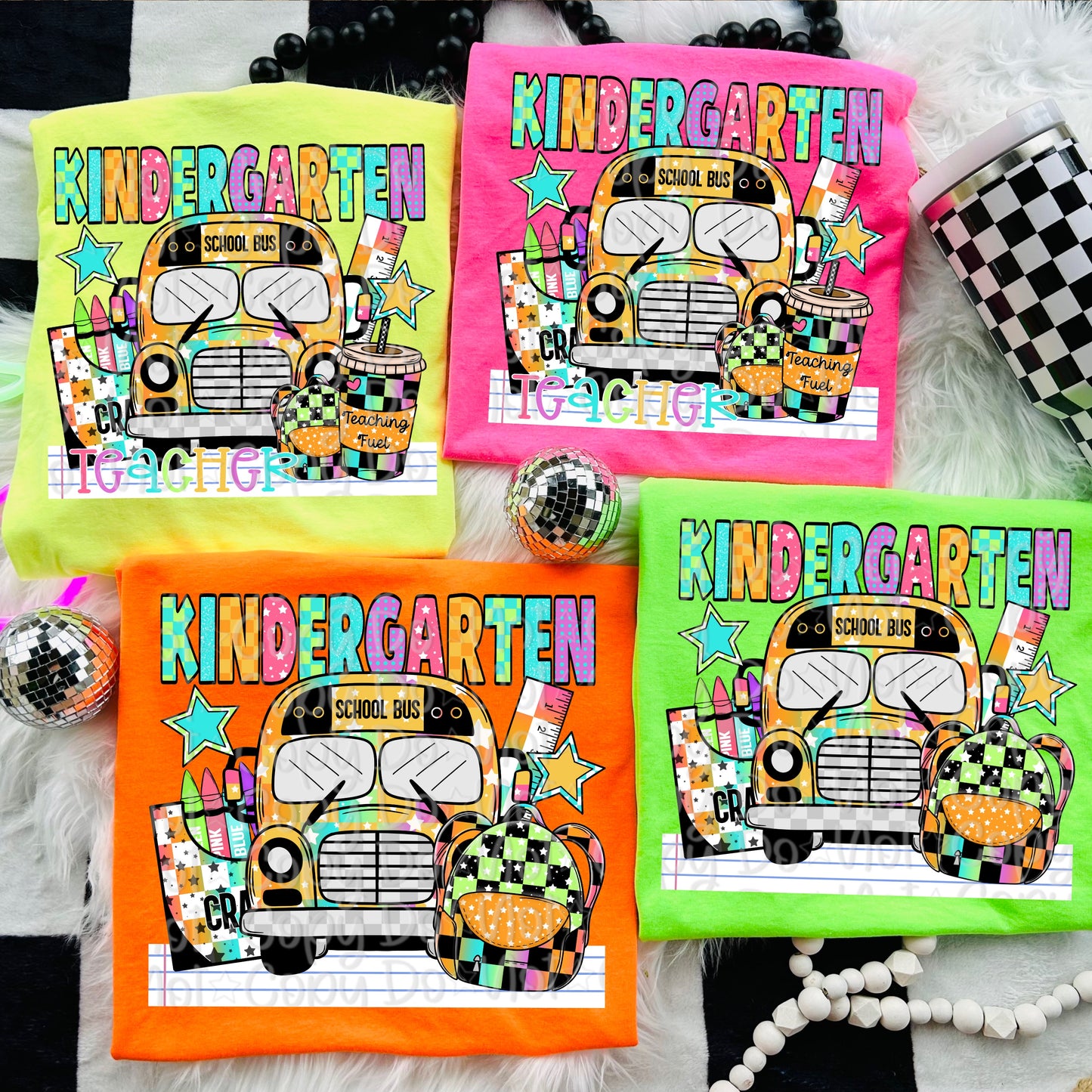 Neon Kindergarten Grade Level