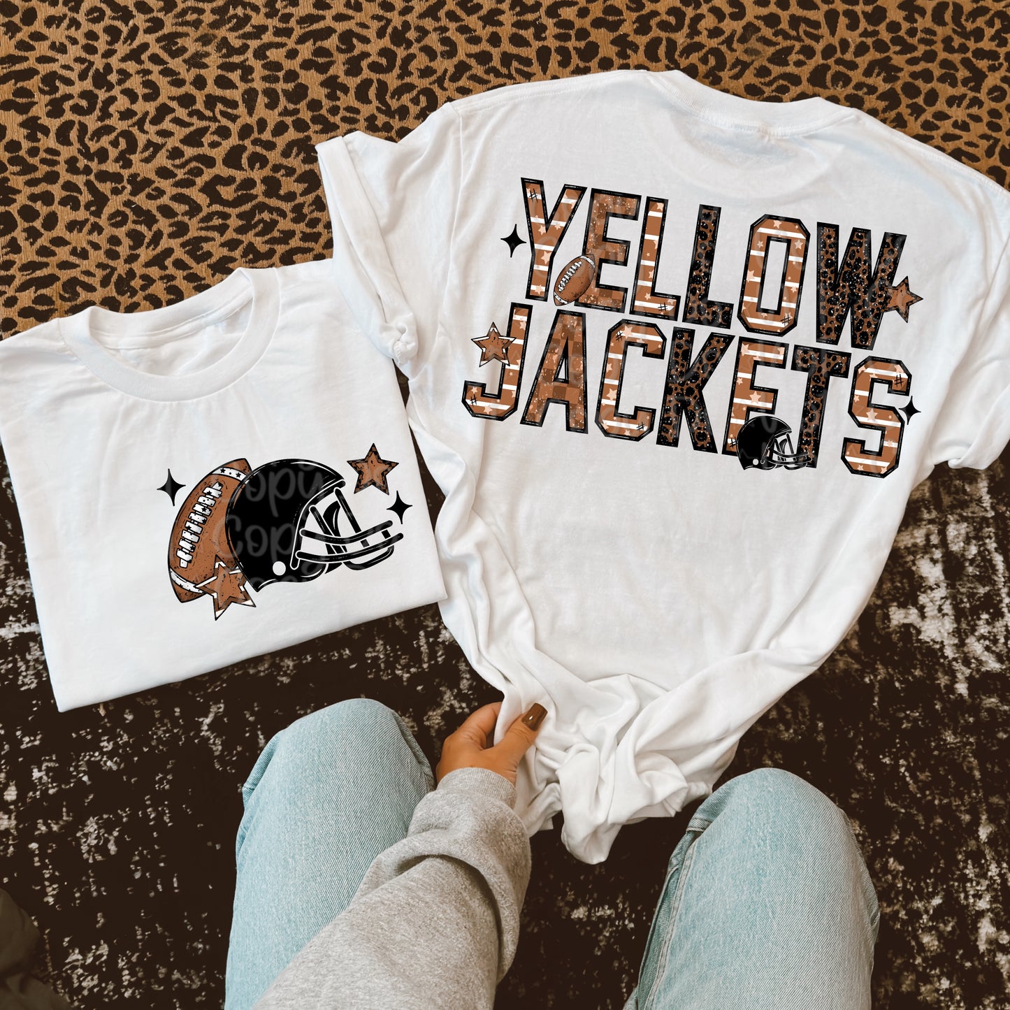 Yellowjackets Football W/ Pocket