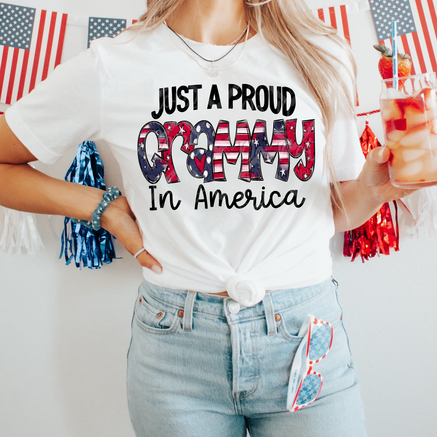 Just a proud Grammy in America