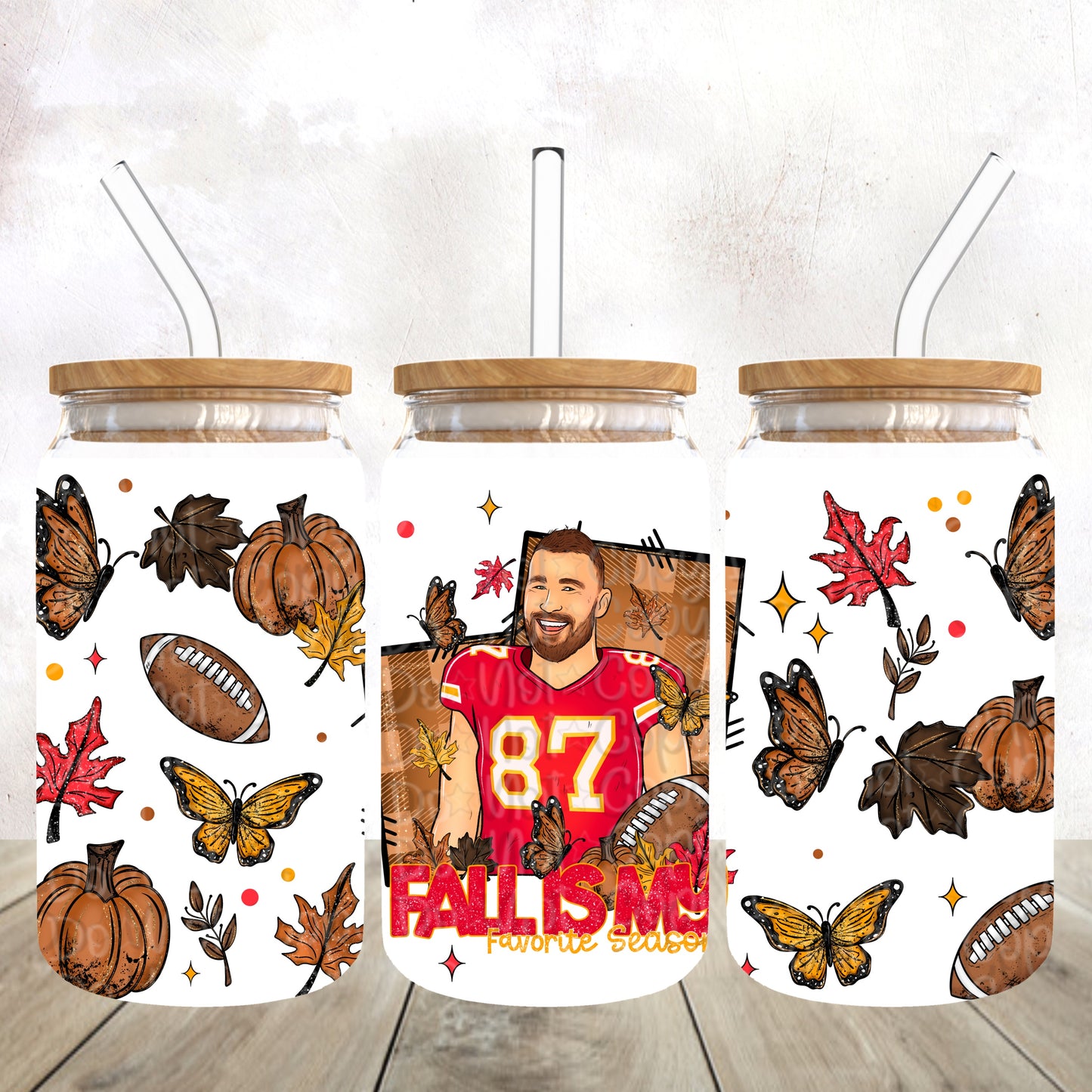 Fall is My Favorite Season TK 16 Oz Wrap