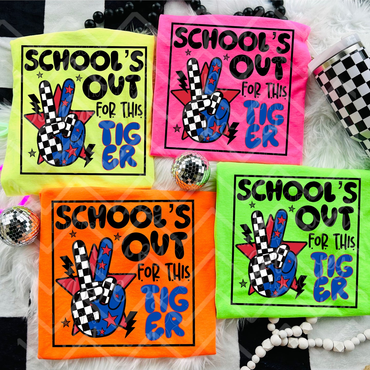 Custom- School’s Out For This Mascot