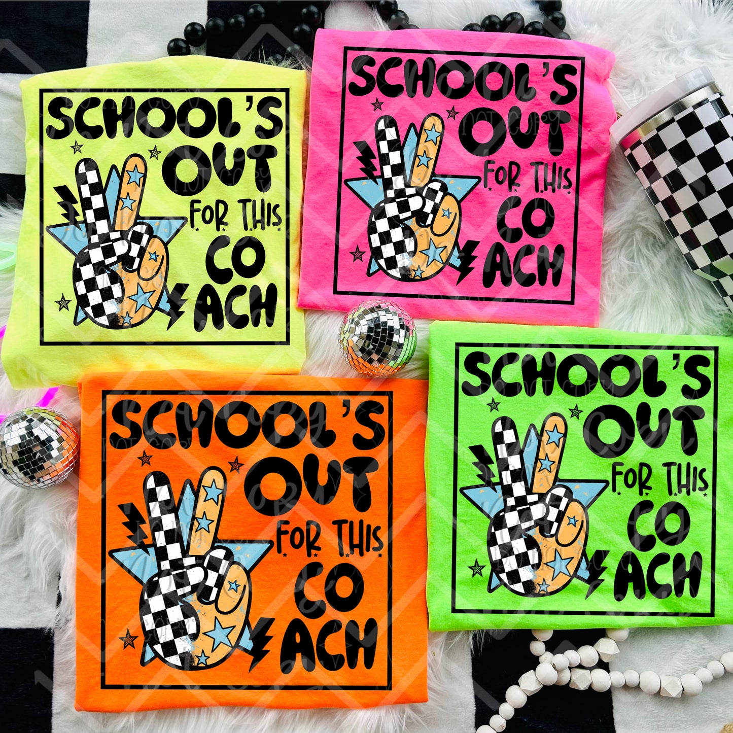 Schools out Coach