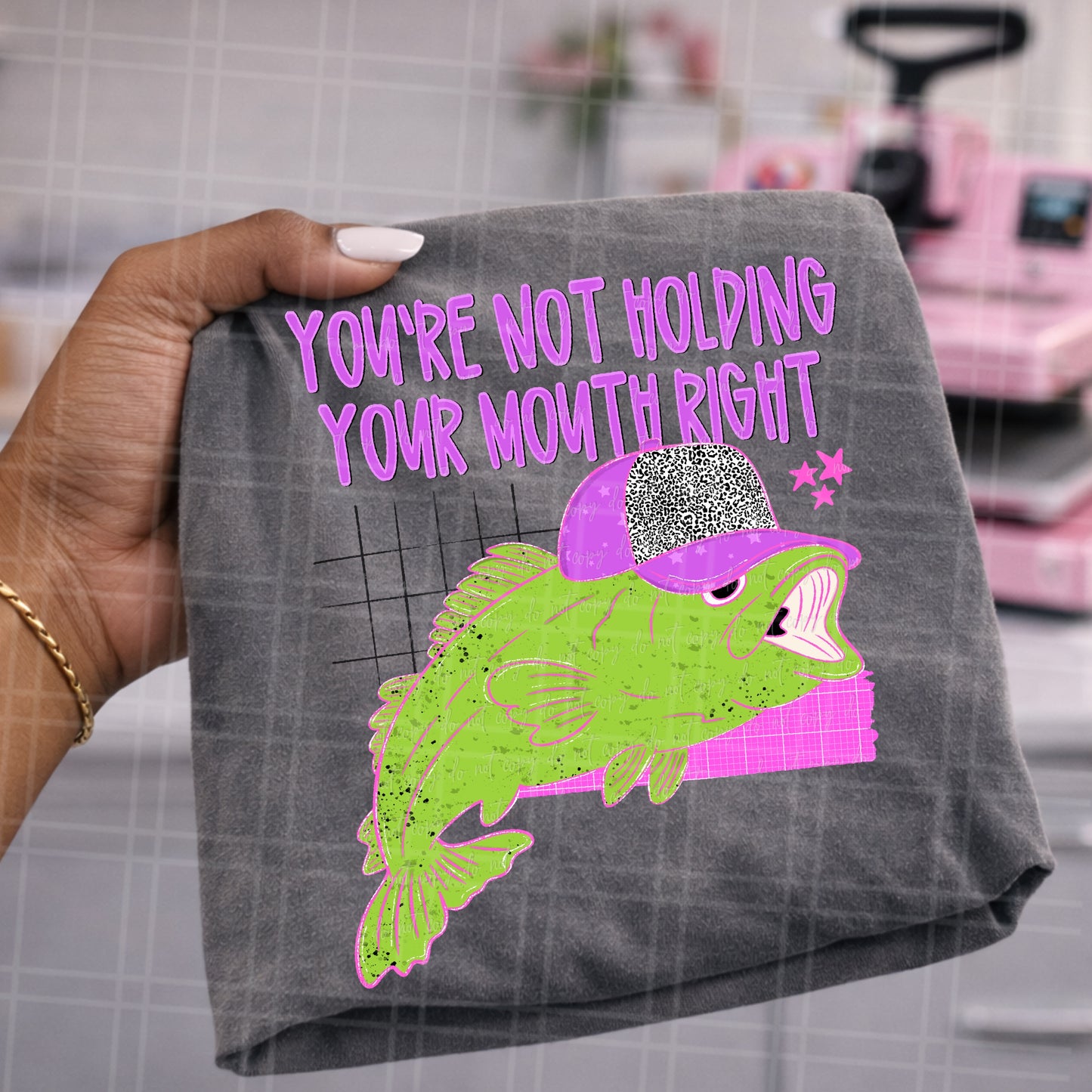 You’re not holding your mouth right