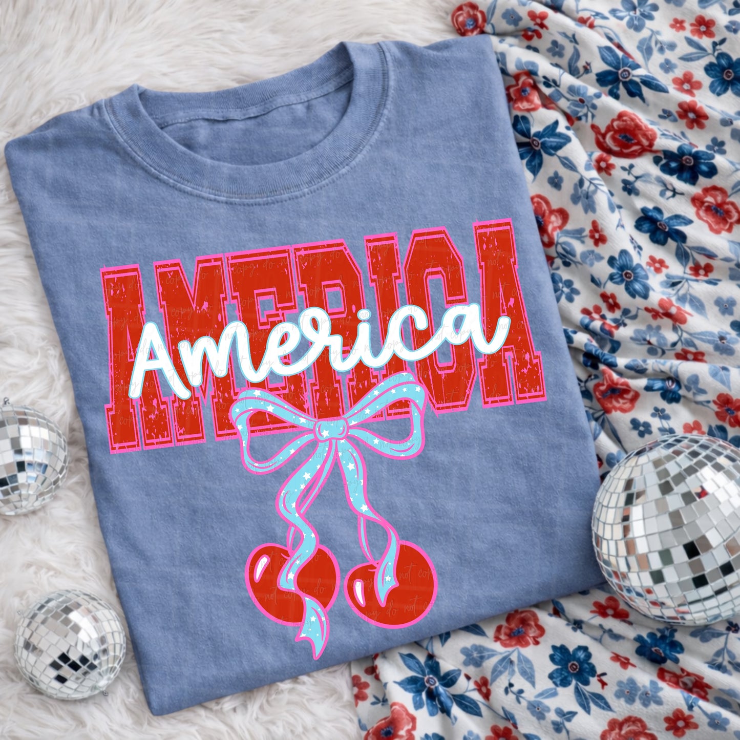 America cherry bow