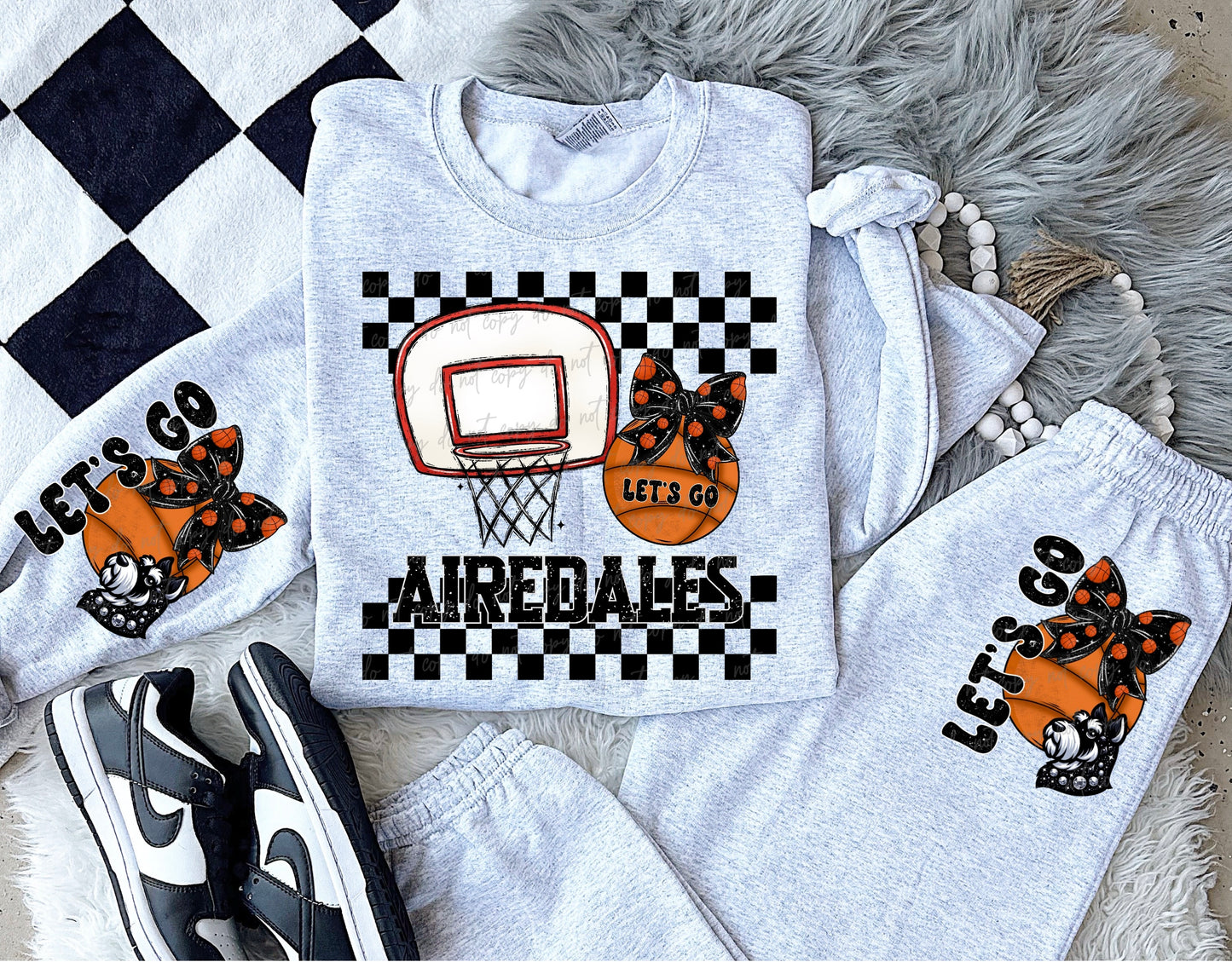 Airedales Lets Go Basketball