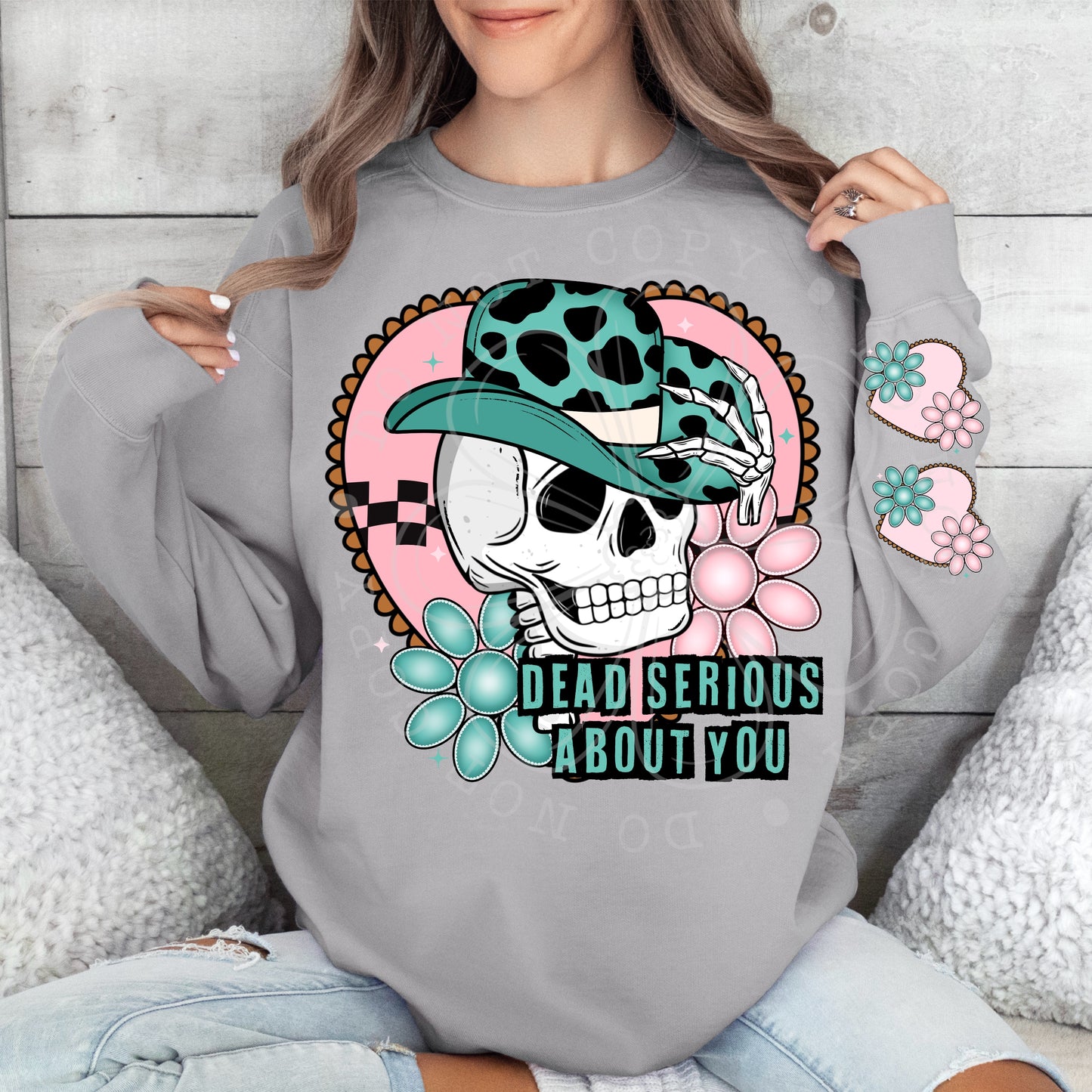 Dead Serious About You With Matching Sleeve/Pocket