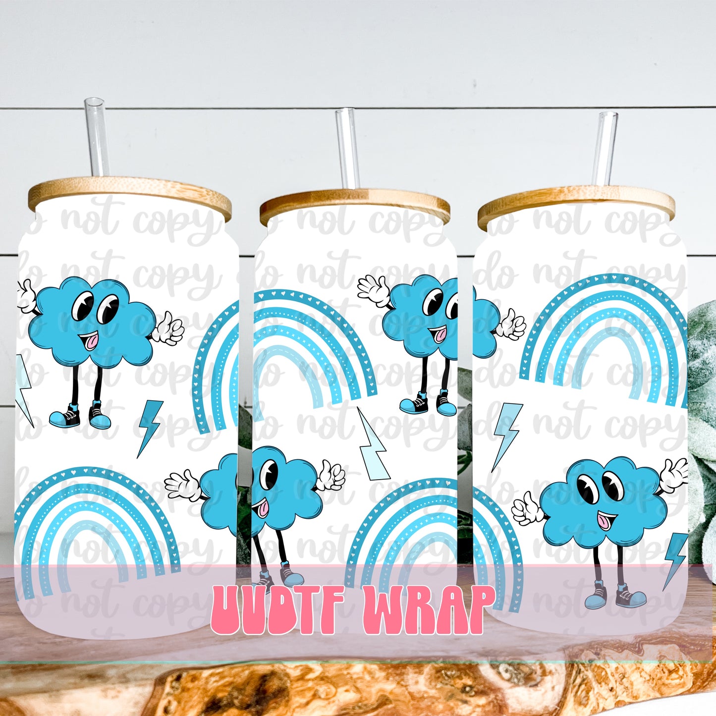 Kids Matching UVDTF Cup Wrap Bundle