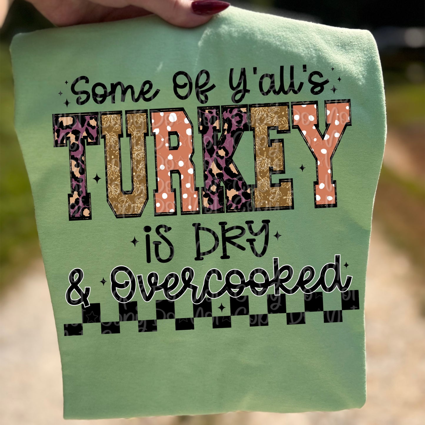 Some of y’all’s turkey is dry and overcooked