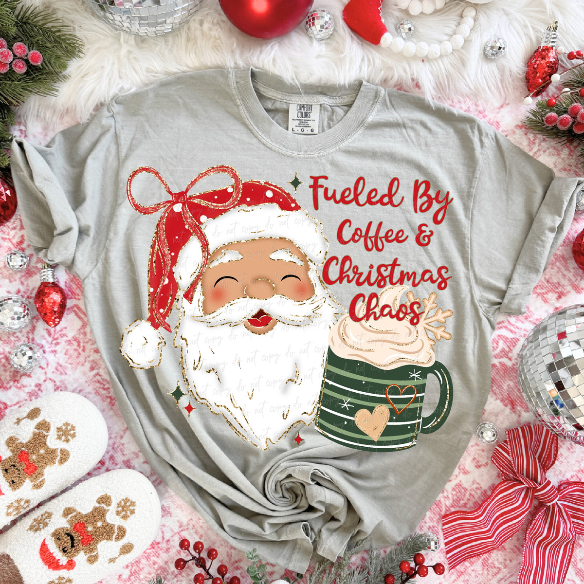 Fueled by coffee and Christmas chaos