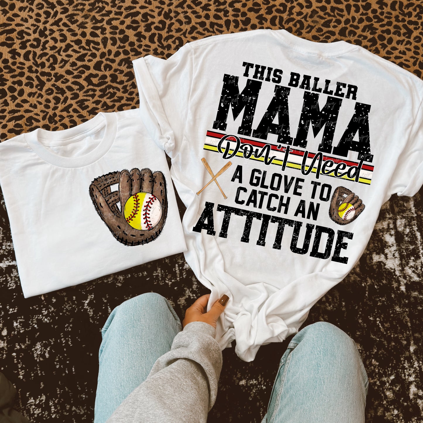 This Baller Mama don’t need a glove with pocket
