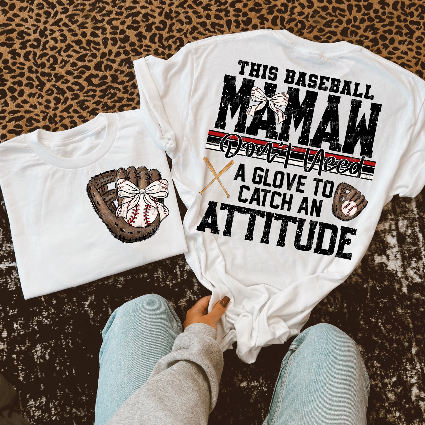 This Baseball Mamaw don’t need a glove with pocket