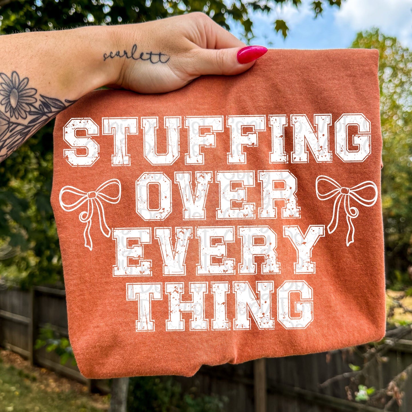 Stuffing Over Everything