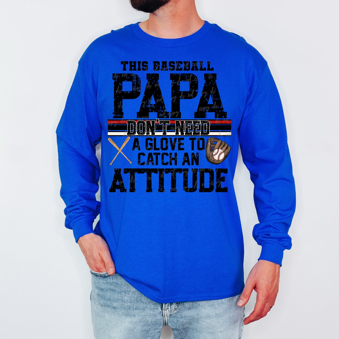 This Baseball Papa don’t need a glove with pocket
