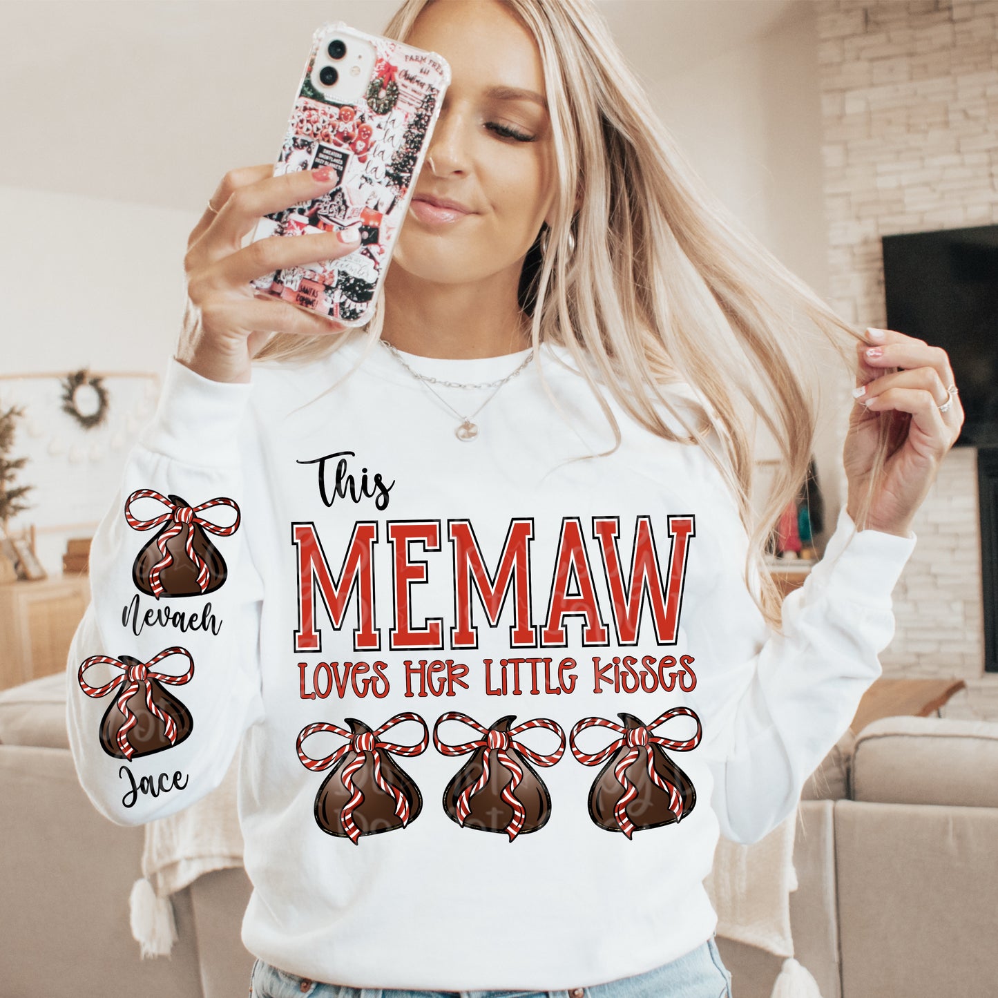 Memaw- Loves her kisses