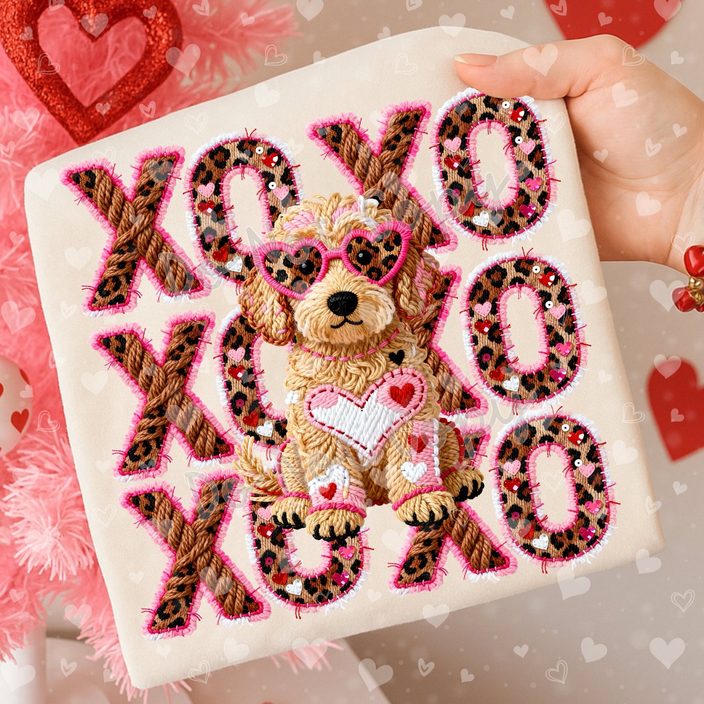 XOXO Golden doodle