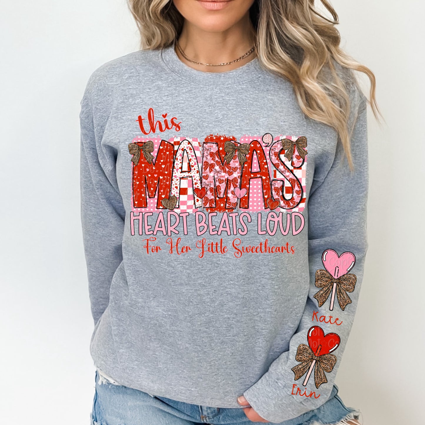This Mama’s Heart Beats Loud For Her Little Sweethearts With Sleeve
