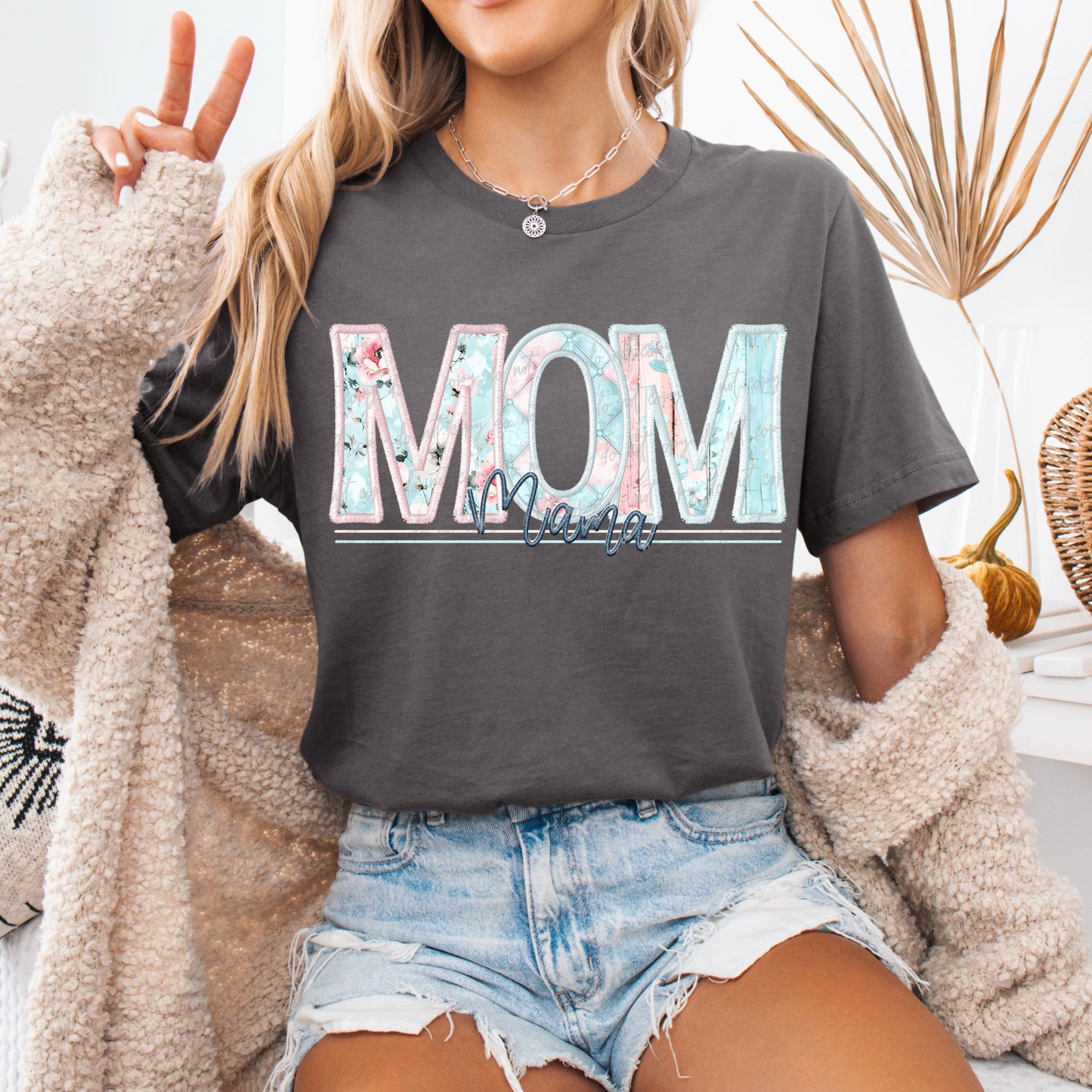 Faux Embroidery Mama Mini
