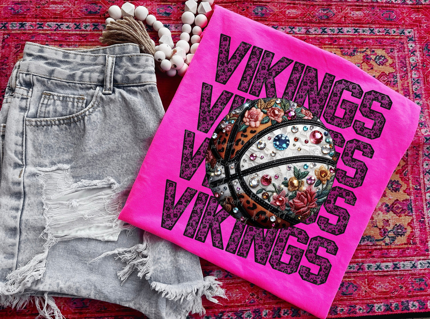 Lace basketball Vikings
