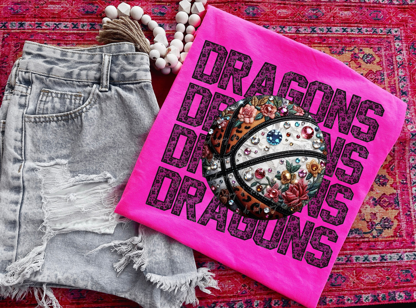 Lace basketball dragons