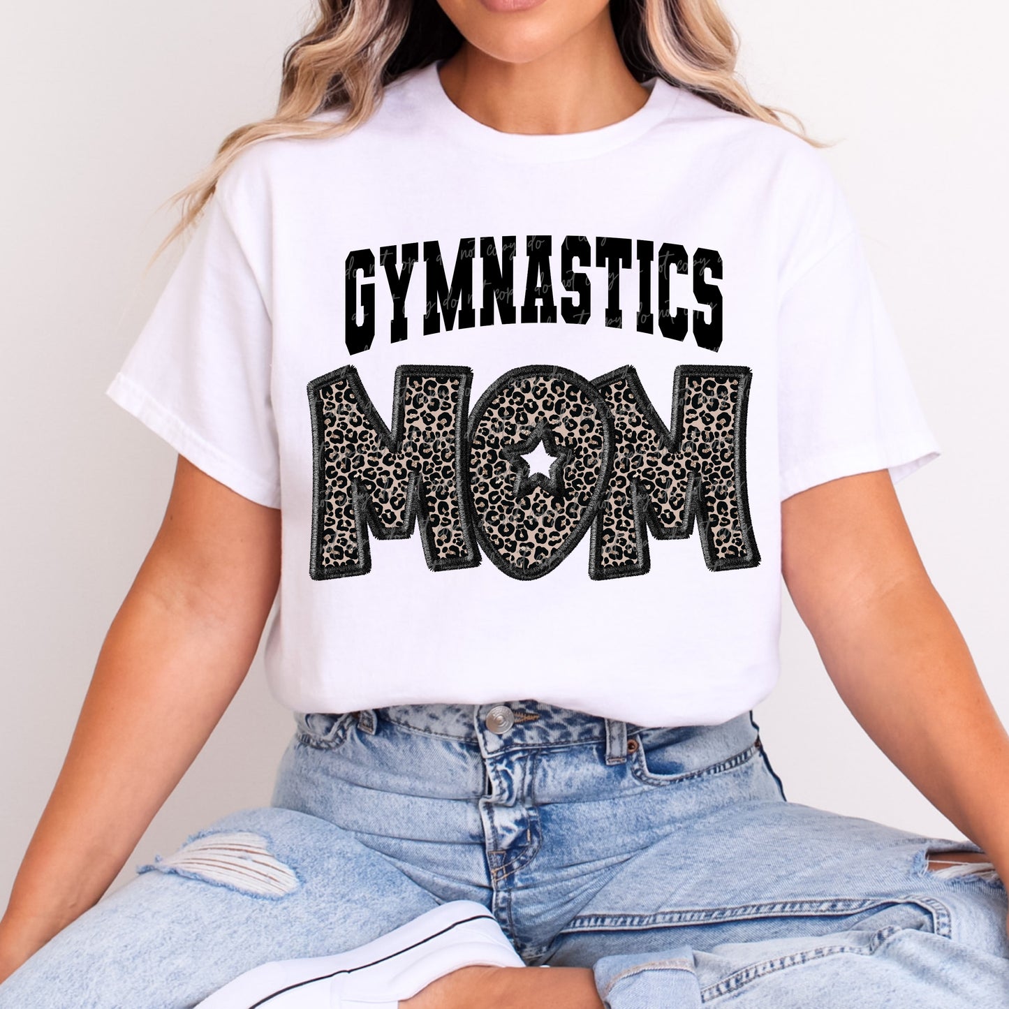 Leopard Gymnastics Mom