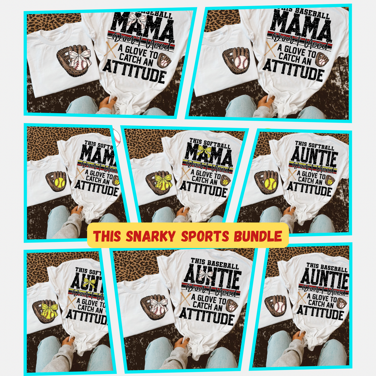 This Snarky Sports Bundle (Baseball/Softball)