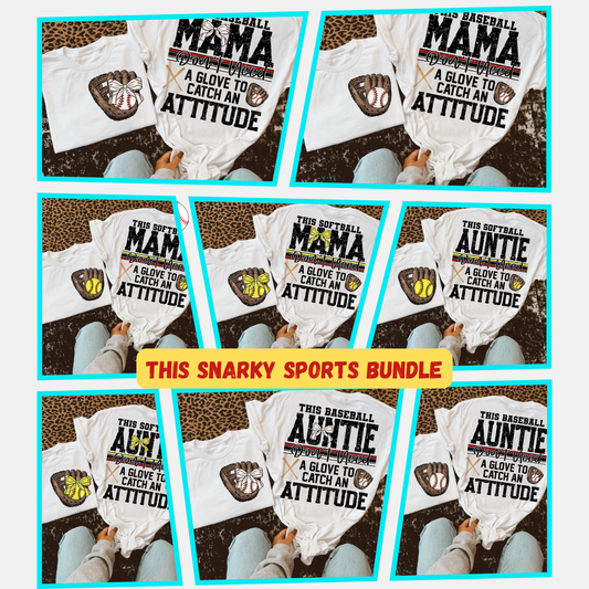 This Snarky Sports Bundle (Baseball/Softball)