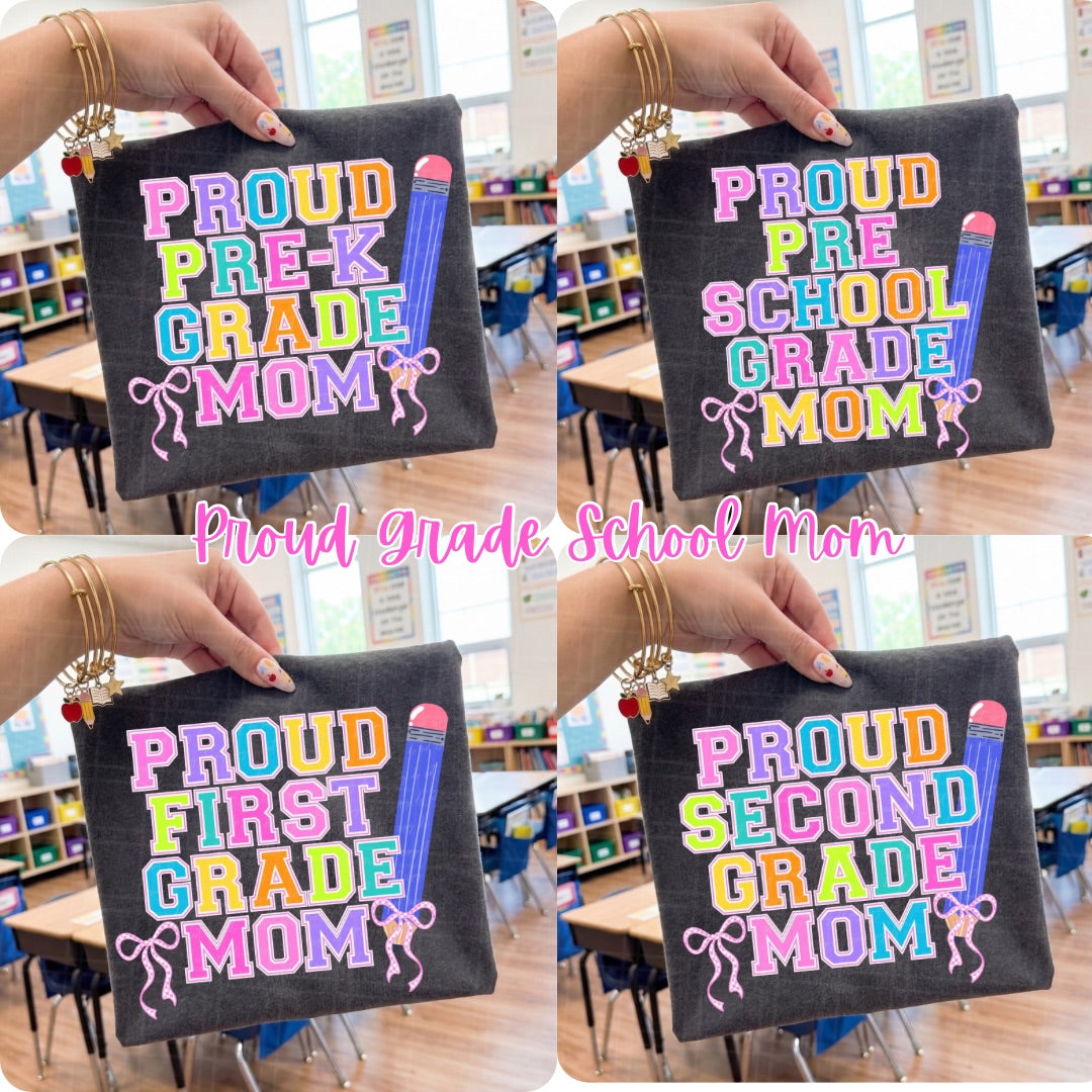 Proud Grade School Mom Bundle