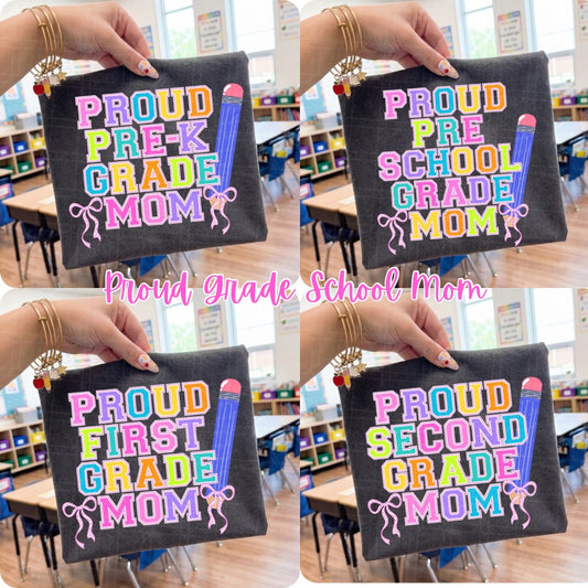 Proud Grade School Mom Bundle