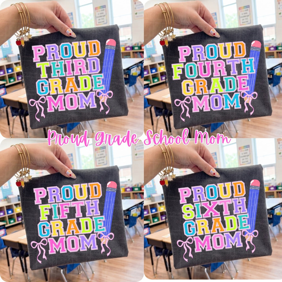 Proud Grade School Mom Bundle