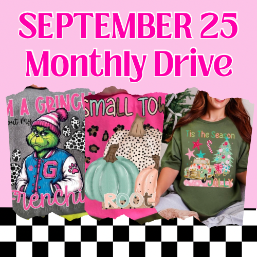 September 2025 Monthly Drive