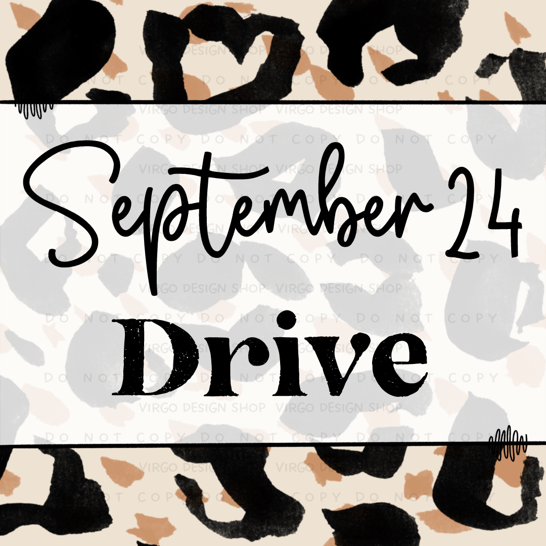 September 2024 Monthly Drive