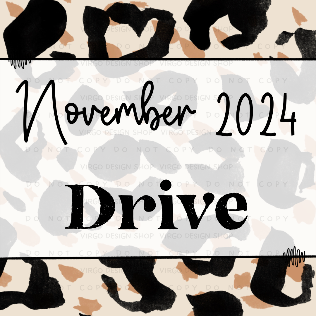 November 2024 Monthly Drive