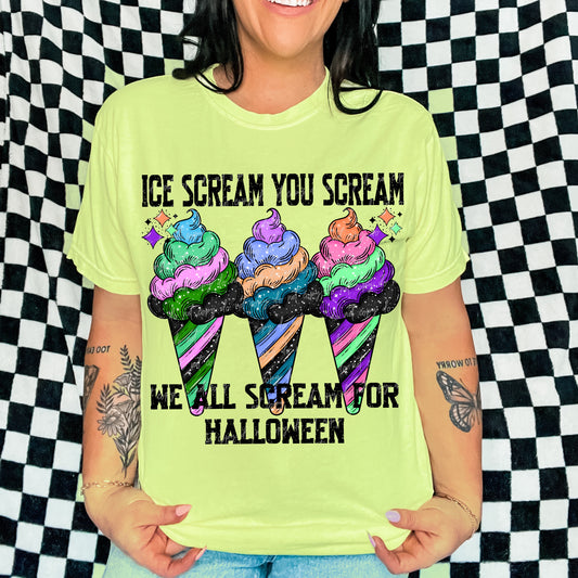 We all scream for Halloween