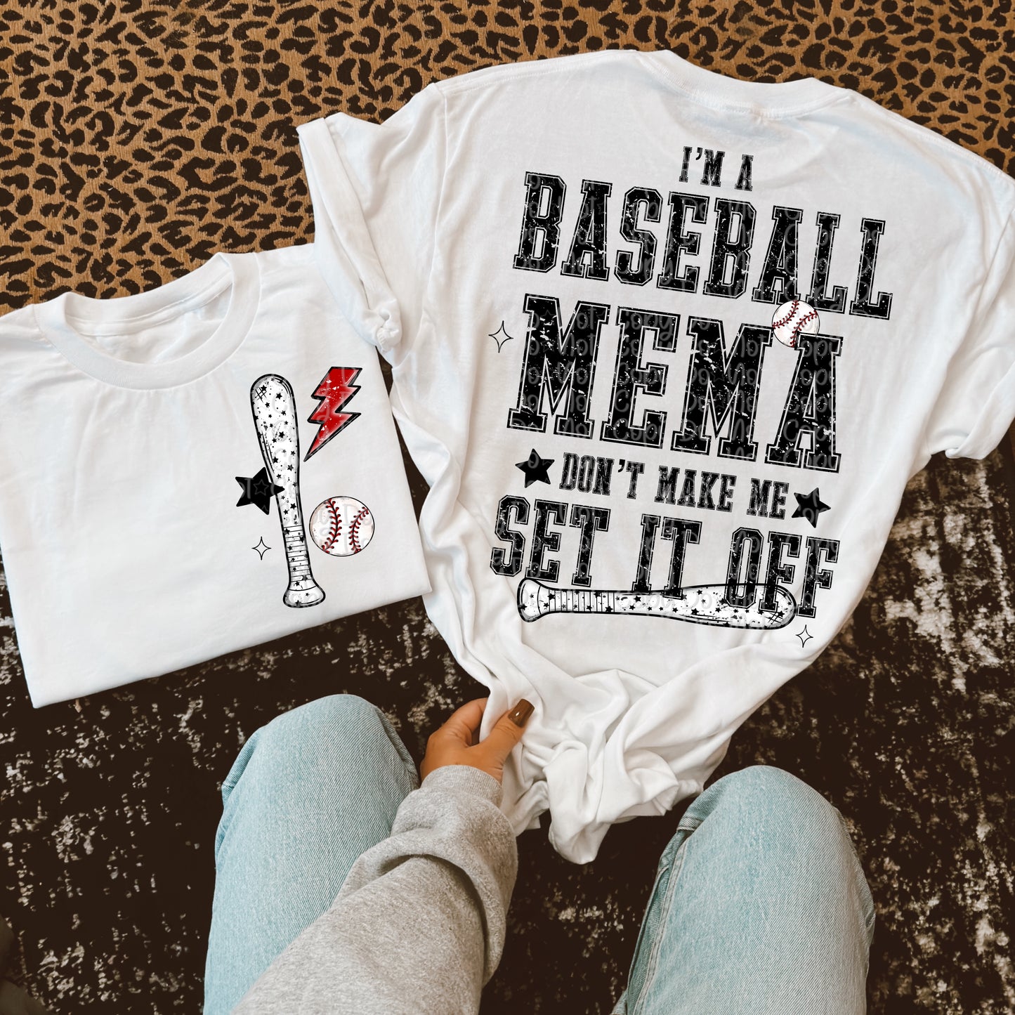 Snarky Baseball Don't Make Me Set It Off Bundle (Baseball Version Only)