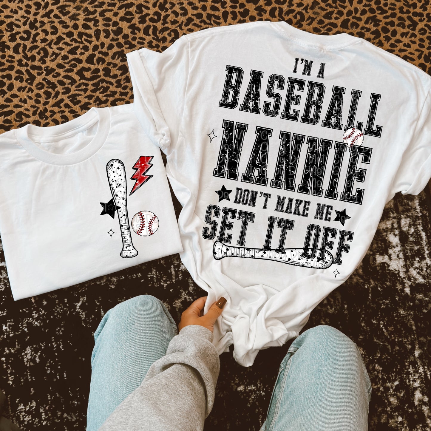 I’m A Baseball Nannie Don’t Make Me Set It Off With Pocket And Sleeve