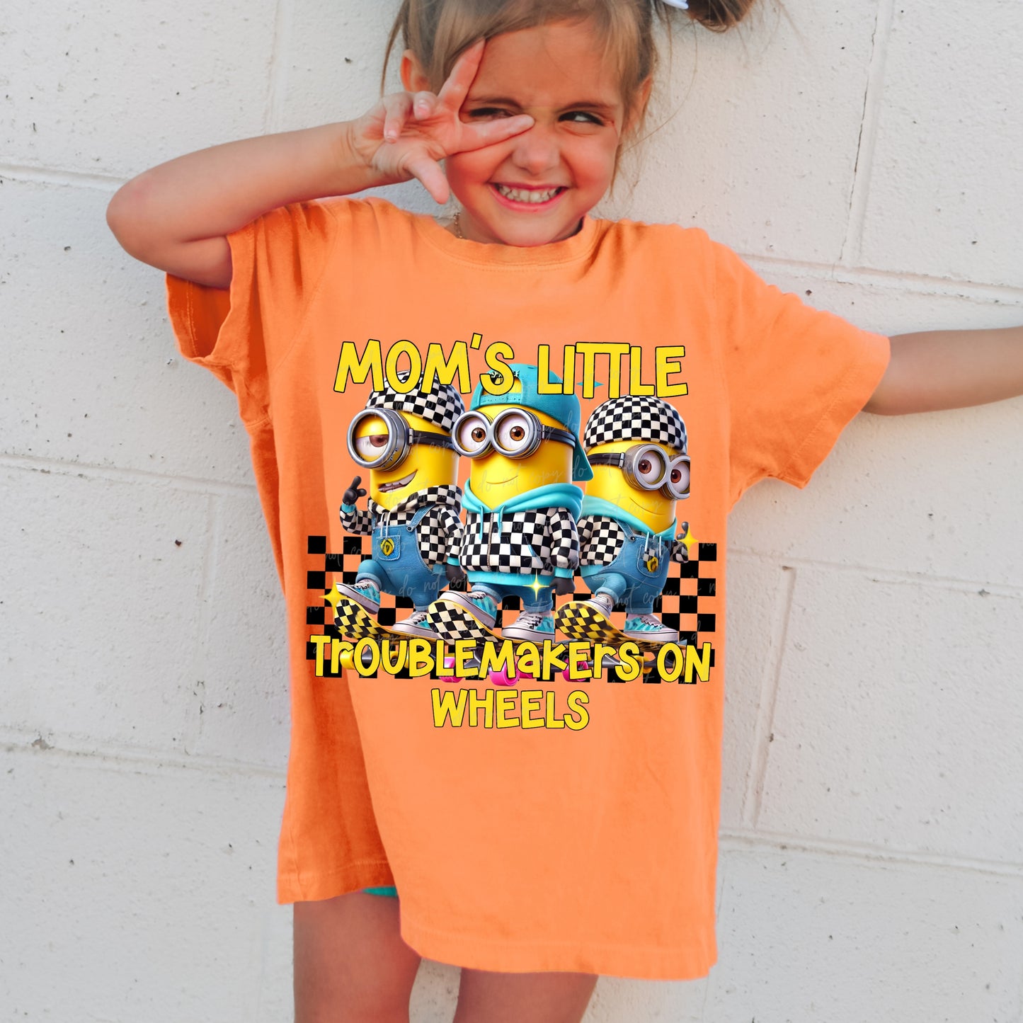 Moms little trouble makers on wheels