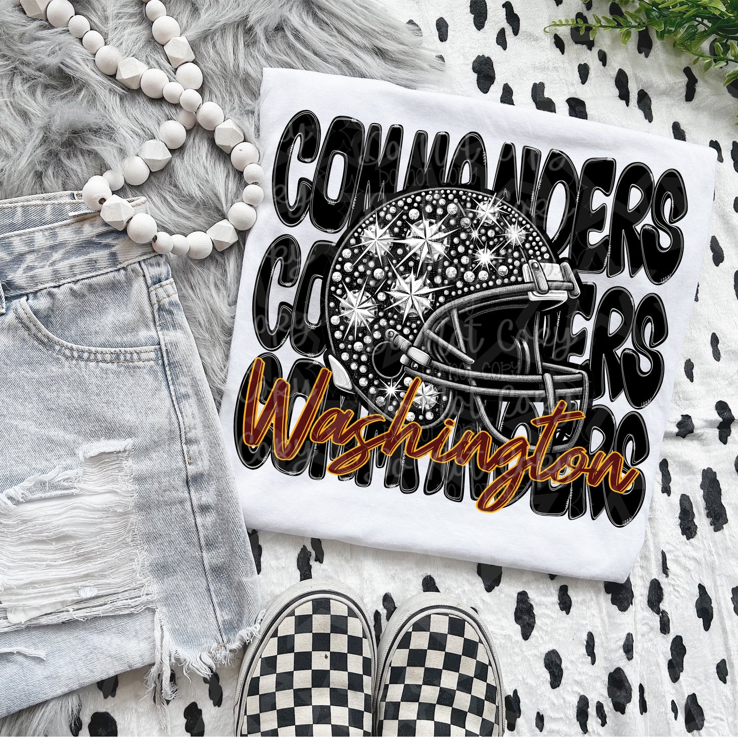 Rhinestone Football Bundle