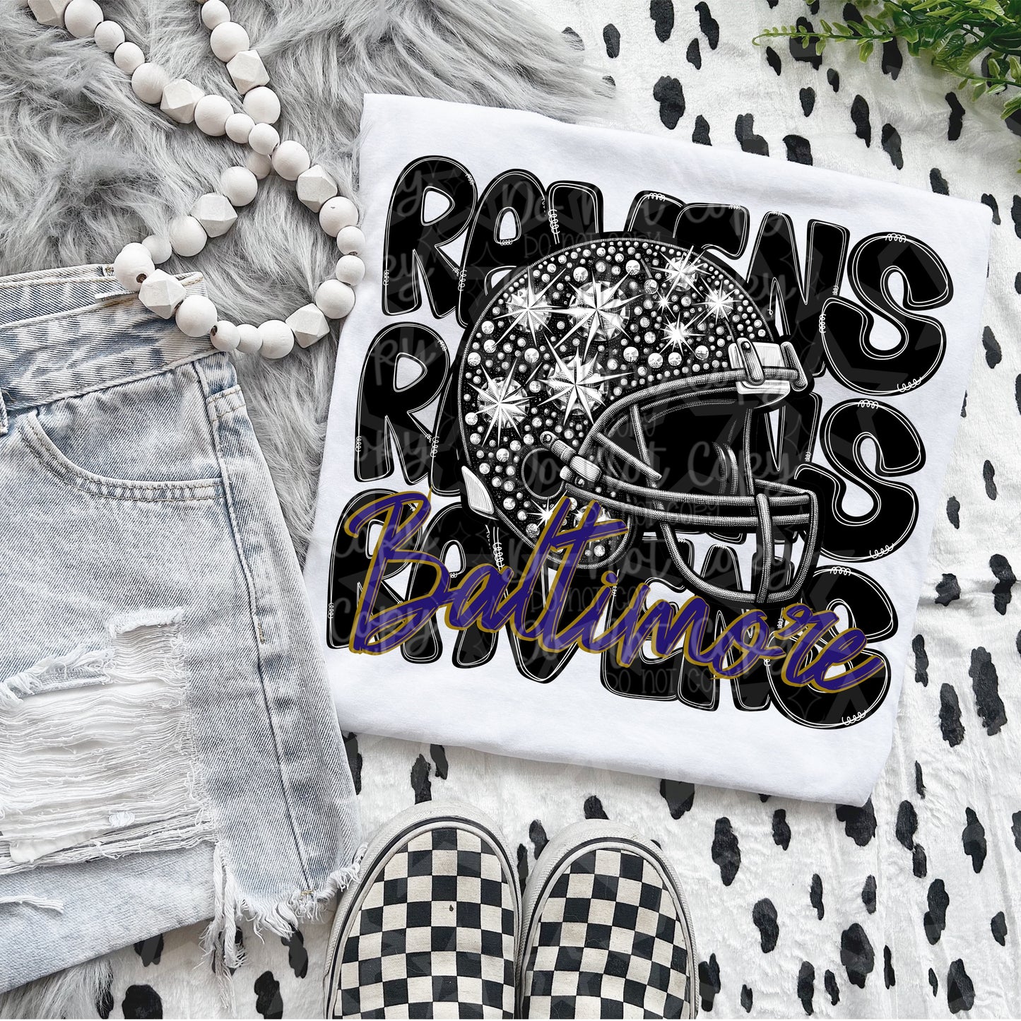 Rhinestone Football Bundle
