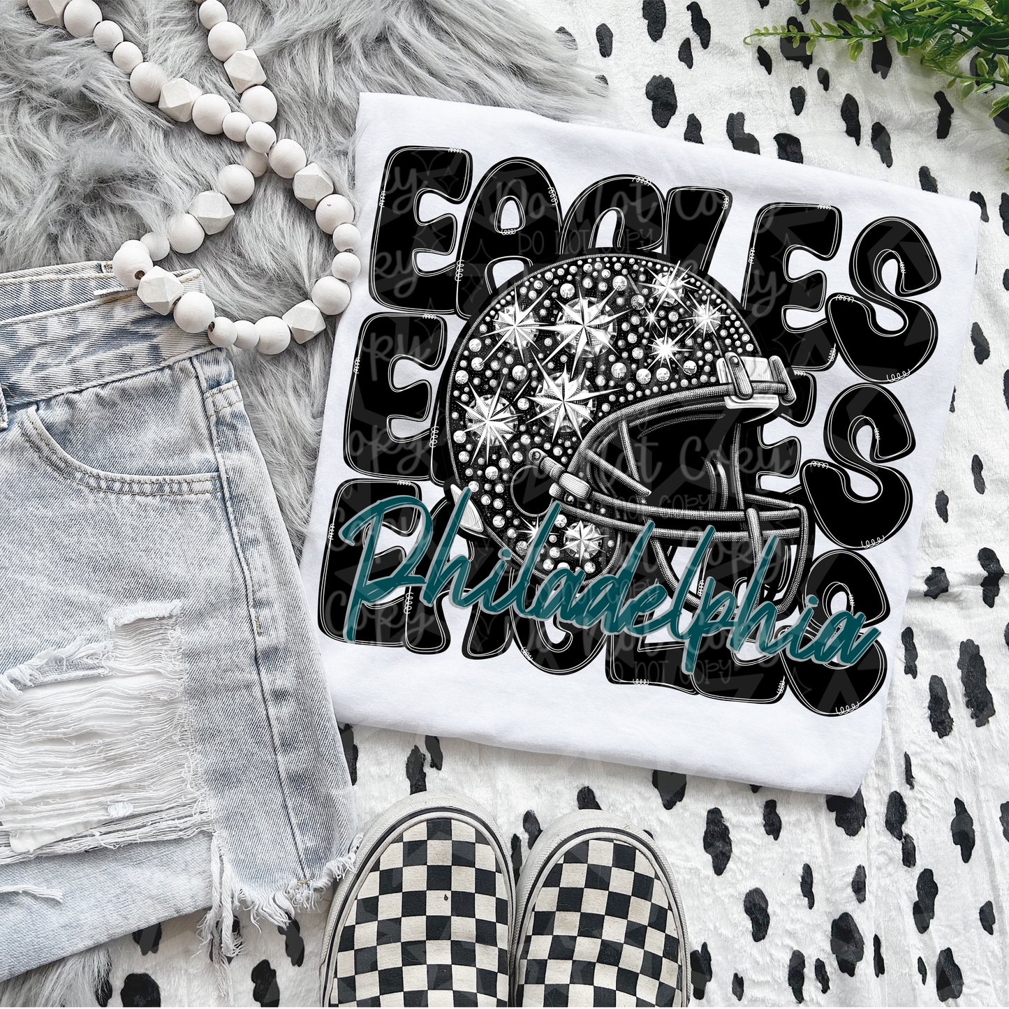 Rhinestone Football Bundle