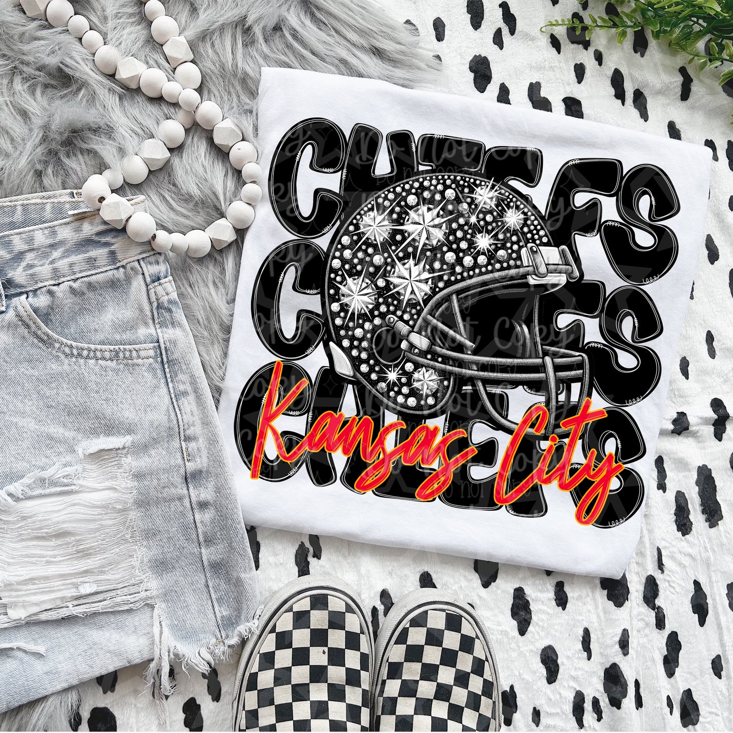 Rhinestone Football Bundle