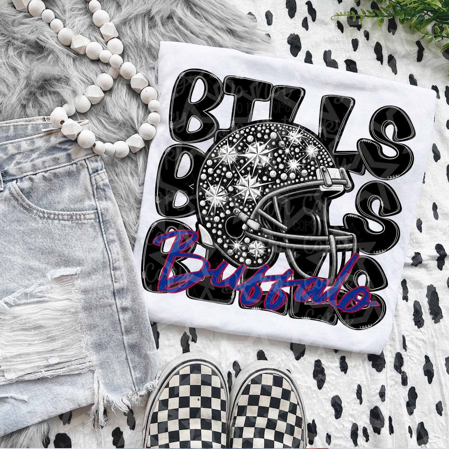 Rhinestone Football Bundle