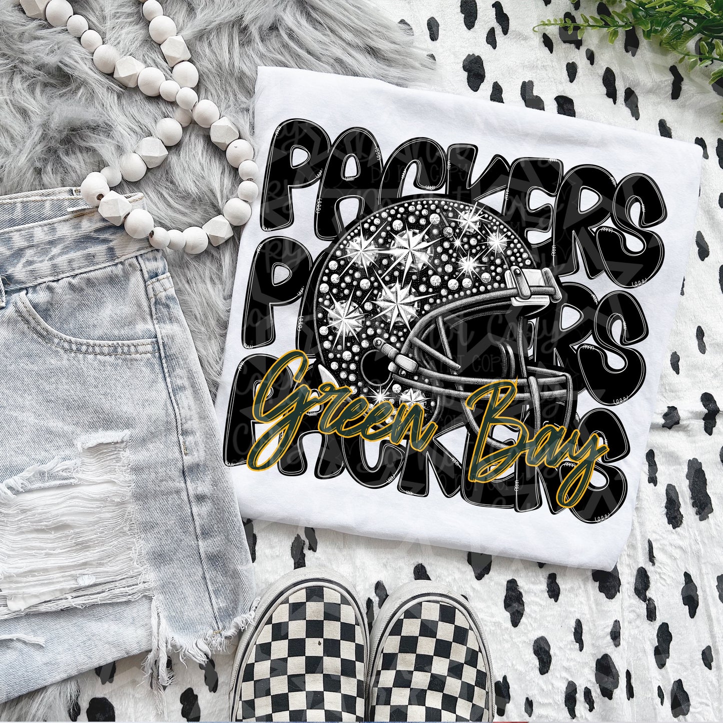Rhinestone Football Bundle