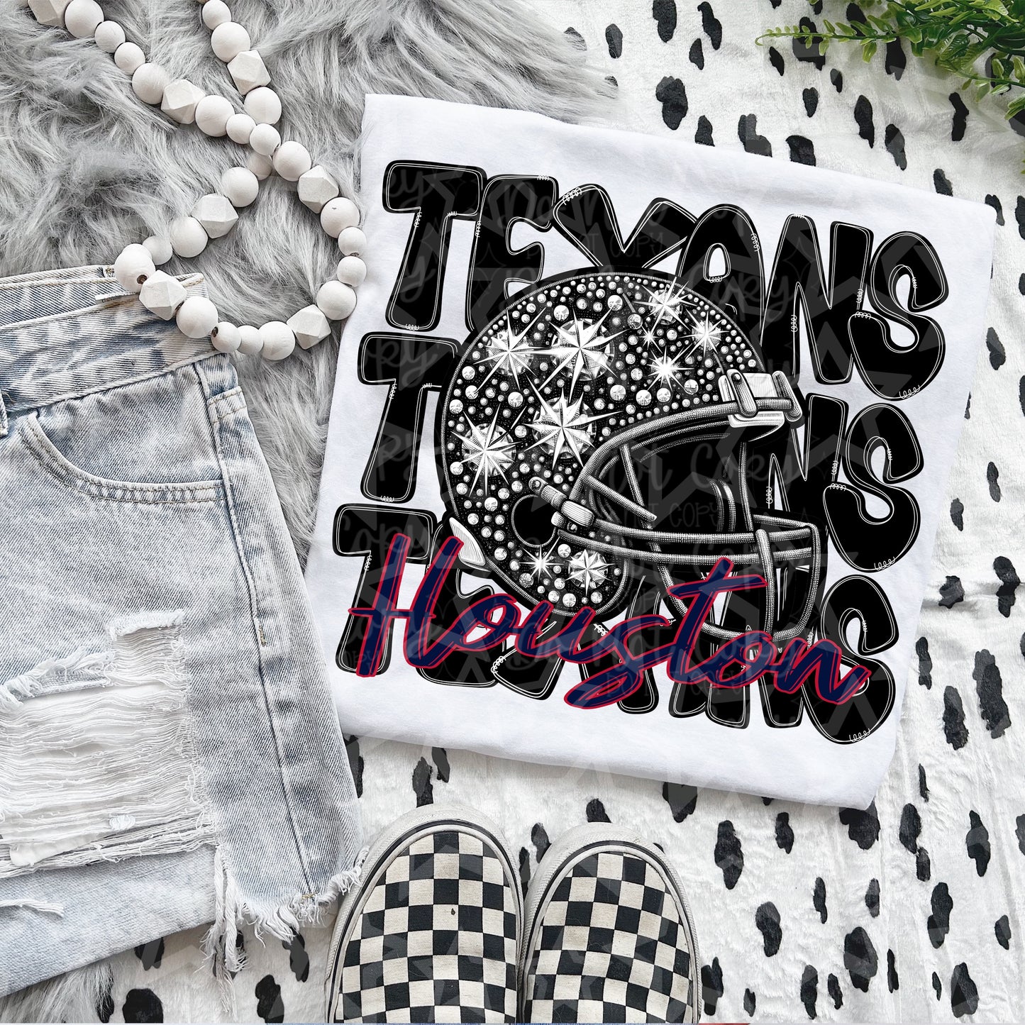 Rhinestone Football Bundle
