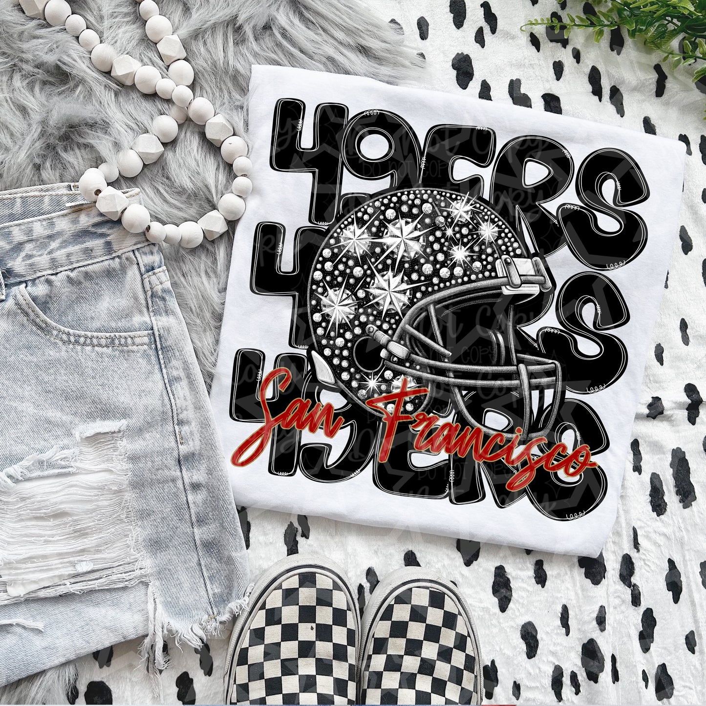 Rhinestone Football Bundle