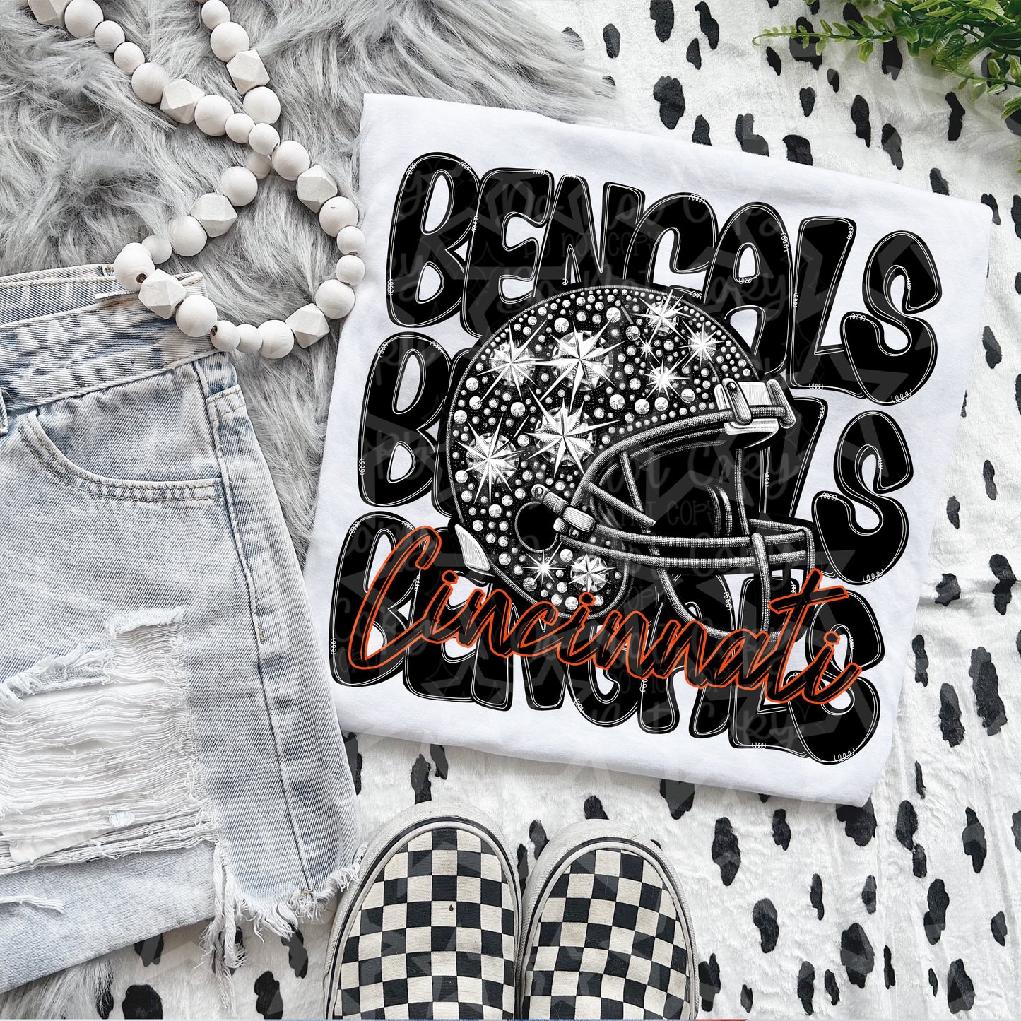 Rhinestone Football Bundle